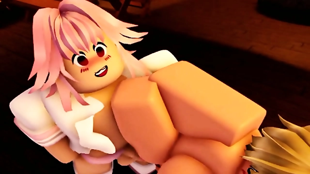 JAV Saber and Astolfo s Lusty Love Making on Roblox - A Luscious MILF and Her Alluring Bunny Cosplay