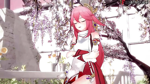 Yae Miko s Luscious Sucking and Fucking Desire: A Full POV JAV on Genshin Impact with Sheer Fantasyking3