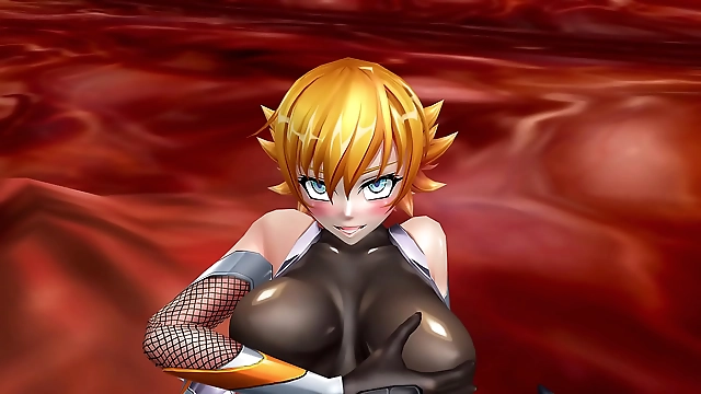 Unleash Your Fantasies with Taimanin Sakura in MMD - Luscious Japanese Beauty in Action!