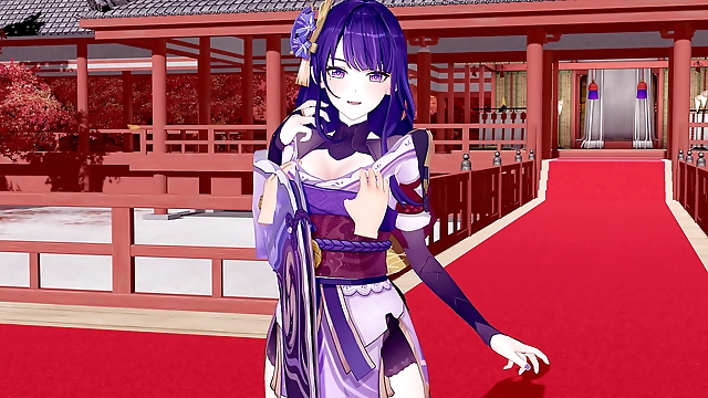 Getting Naughty with Raiden - Voiced by the Shogun Himself! Exclusive Hentai Scene in 4K!