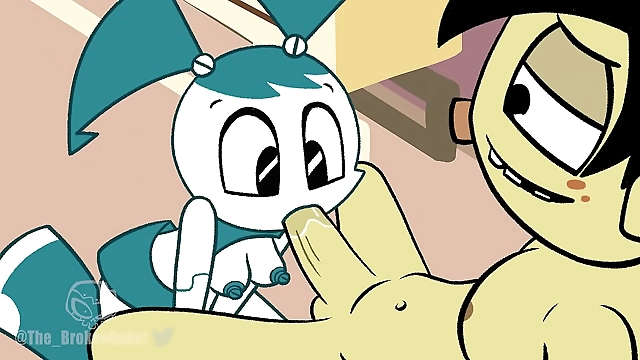 Teenage Robot x Sheldon Hentai Video: Jenny & Sheldon s Steamy Romp