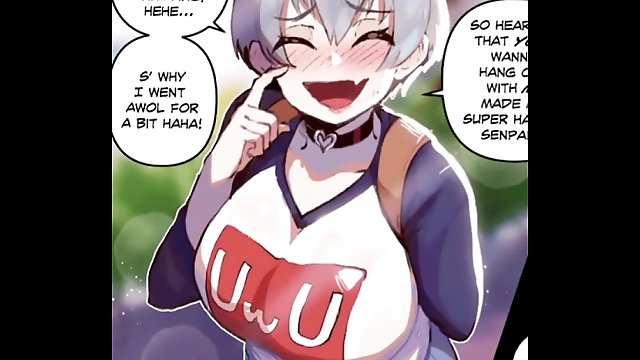 Horny Uzaki s Secret Sessions with Sempai and Sensual Education Sensei