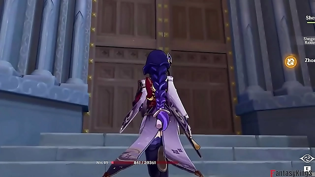 Introducing the Luscious Raiden Shogun in Full Exclusive Sheer or PTRN Trailer on Genshin Impact Kingdom!