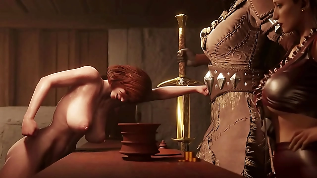 Futa Animation Delivering Hard-Hitting Rough Fucking