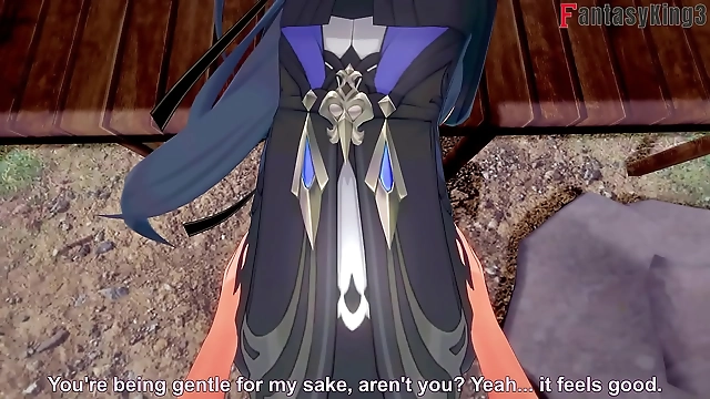 Experience the Sensual Pleasure with Clorinde s Ahegao Face Hard Fucking