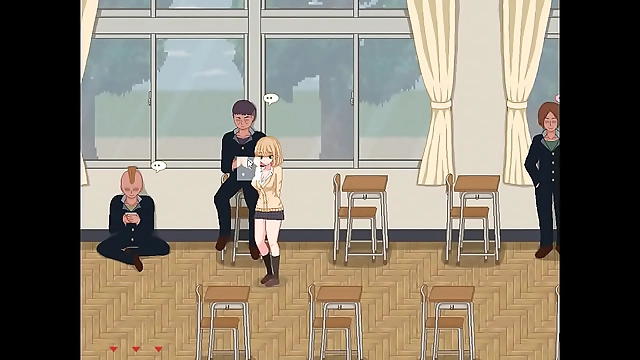 JAV Sex Scene: College Girl Gets Nailed By Multiple Men in Hentai Game!