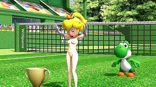 JAV Princess Peach s Naked Debut! Nintendo Shockers Exposed by Yoshi s Insatiable Hunger