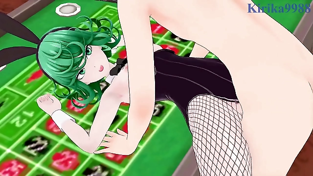 Unleash Your Inner Slut with Tatsumaki and Fubuki Bunny Girl Action in One-Punch Man Hentai