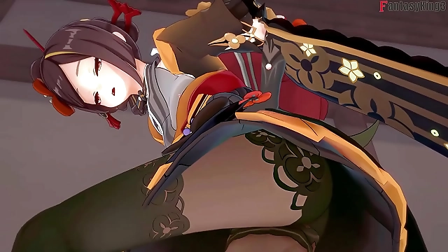 Enjoy the Sensual Chiori s Blowjob Technique in Genshin Impact and Experience the Sheer Bliss with PTRN Fantasy