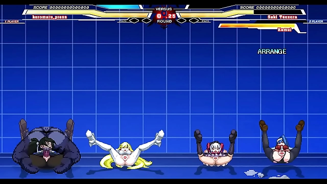 JAV Porn Battle: Kuromaru Vs ARCANA HEART - A Luscious Feast for Your Eyes