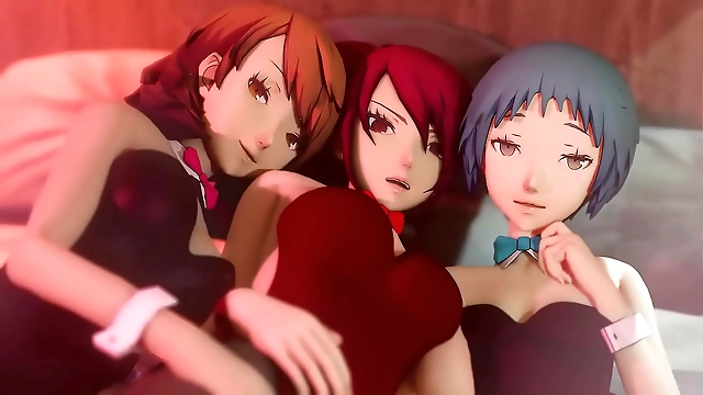 Fuuka Yukari and Mitsuru s Naughty Hentai Romp: A JAV Orgy You Won t Forget!