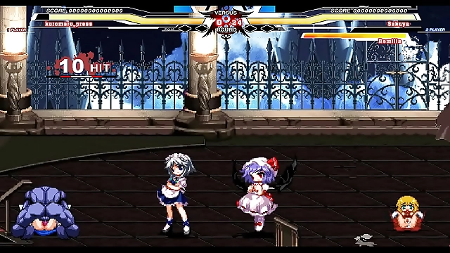 JAV Queen Kuromaru Stuns with Epic Battle against Touhou!