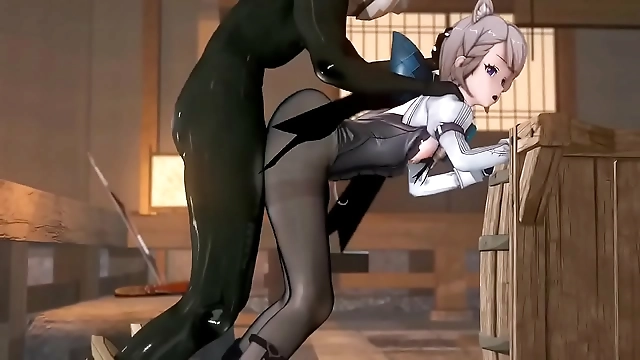 JAV Slut AlphaG Gets Down and Dirty with Her Luscious Body in Part 2 of Genshin!