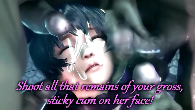 JAV Orc Slut Banged by Taimanin Asagi- Enjoy the Ultimate Japanese Creampie Experience!