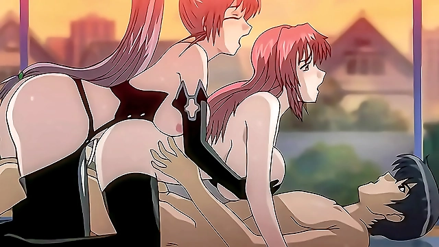 Japanese Hentai - Sultry Stepsisters Threesome with a Twist! English Subtitles Available