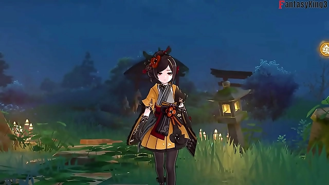 luscious Chiori Gives Mind-Blowing Fuck Ride in Genshin Impact POV - Watch Now on Sheer & PTRN!