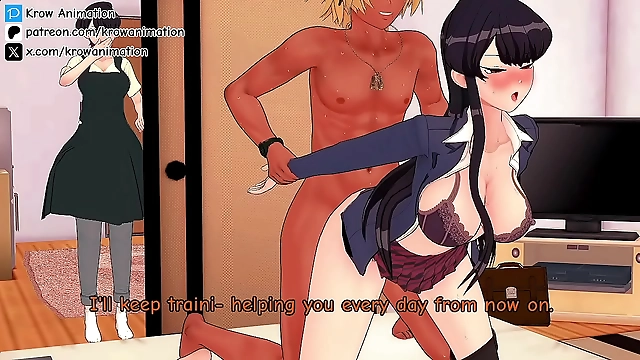 JAV Dreams: Komi Wants to Raise Her Voice in Krow Animation - A Must-Watch for Anime Lovers!