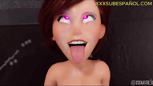 Helen Parr the Enchanting Elastigirl Unleashes Another Incredible Orgasm in JAV