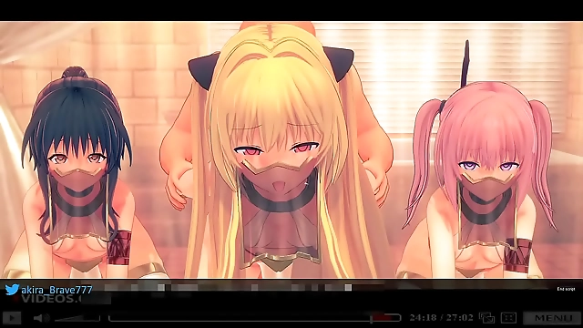 JAV Hottie Gets Sexually Dominated by an Old Flame: To Love Ru Cosplay Porn
