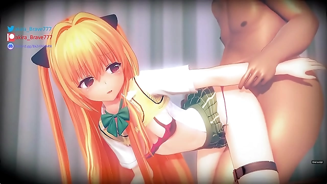 JAV Sluts go Wild for the Mustached Stud in To Love Ru