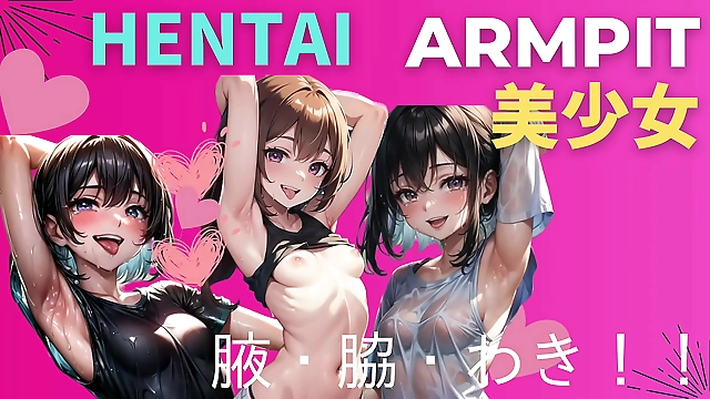 Take a peek at these stunning young women as they flaunt their seductive armpits in this hentai AI-generated video! You won t be able to look away!