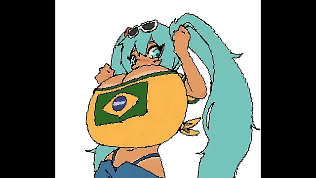 Sultry South American Siren Brazilian JAV Idol Miku s Luscious Loving!