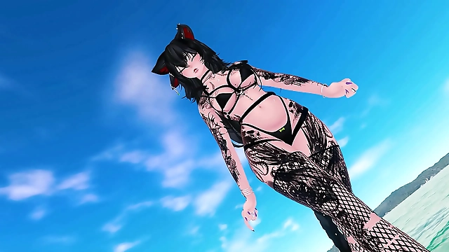Getting Soaked in the Sun with Your Goth Partner - NSFW ASMR RP Futa POV