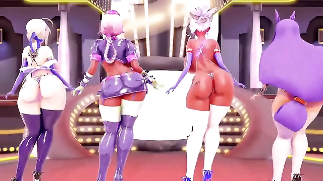 Witness the Luscious Allure of JAV Idol Transformed in FGO Ghost Dance