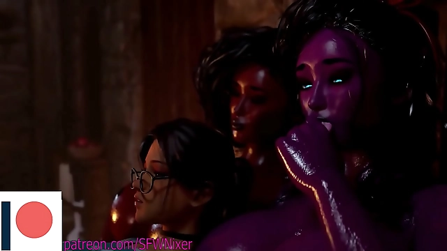 Watch the Luscious Succubus Seduce You in this High-Quality Hentai Animation