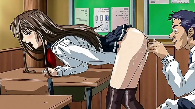 Japanese Hentai: Masturbation of 18-Year-Old Student in Class (Subtitled)