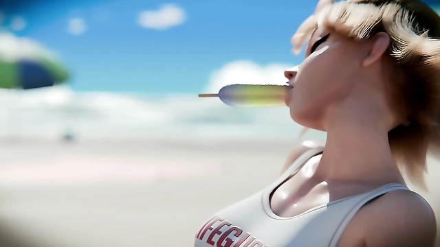 JAV Enchantress Kiriko Seduces You on the Beach: Luscious curves and Alluring looked cannot resist!