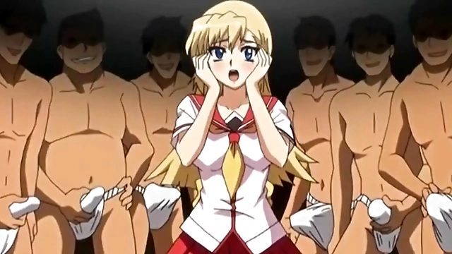 Slut-worthy Petite MILF Gets Hardcore Gangbanged in Hentai XXX