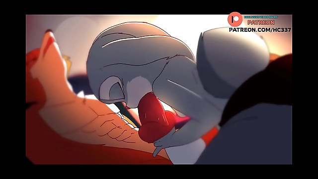 Zootopia Hentai Blowjob: Cum Play with Furry Bunny Girl Cyte