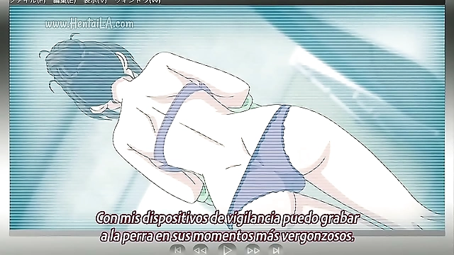 Japanese Sensual Massage Gone Wild! Watch Hot Security Guard Get Naughty with Her Client in Spanish Subtitles!