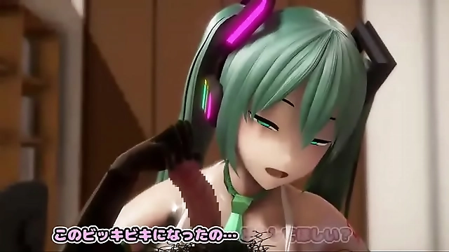 Gorgeous Miku's Sensual 3D Adventure - A JAV Fantasy Come True!