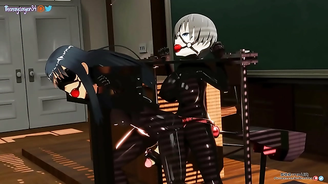 Fierce and Submissive: UzakiXNagatoro s Futa BDSM Adventure