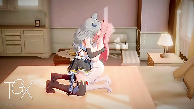Unleash Your Desires with Zero Two s Sexy Gaming in Futanari Hentai Yuri Lesbian Darling Rewritten title: Enchanting Futanari Hentai Yuri Lesbian Darling with Zero Two s Sexy Gaming