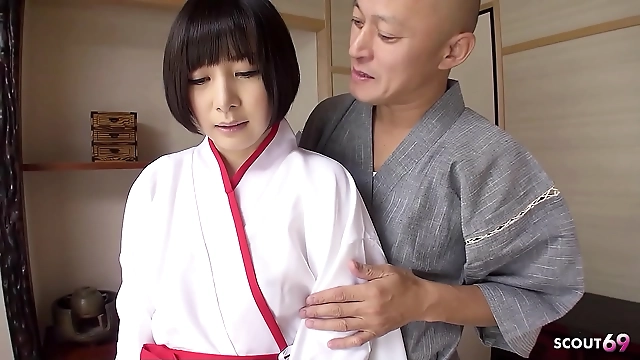 Japanese Teen Gets Her First Anal Creampie Fucked by Her Teacher in Raw Uncensored JAV