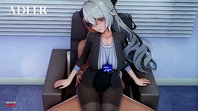 JAV Porn: Luscious Boss Licks and Fucks Her Subordinate on the Desk
