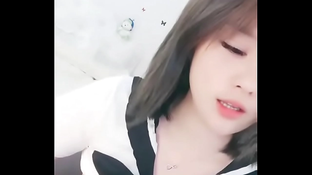 Creamy White Skin and Fat Tits of a Lewd Japanese Enchantress Jerk Off to Her Pussy Pumping and Tits Rubbing