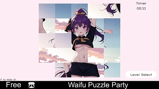 Welcome to Waifu Puzzle Party! Enjoy the Ultimate Japanese Puzzle Game with Alluring Waifu!