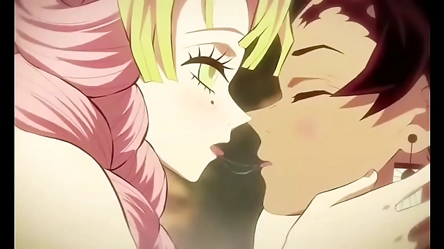 Savor the Luscious Mitsuri in Torrid Hentai with Tanjirou!
