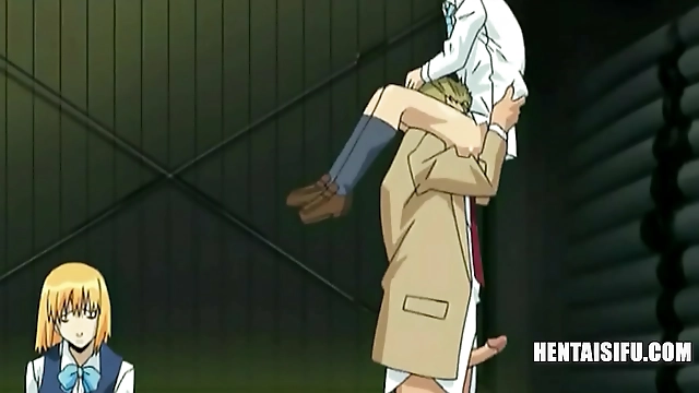Boys Corrupt Busty Teacher with Free Sex Contract - Hentai Subtitled