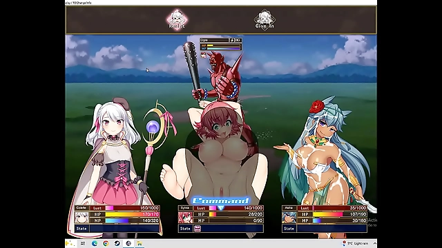 JAV hentai slut Collette s luscious game with Brave Alchemist - Part 4