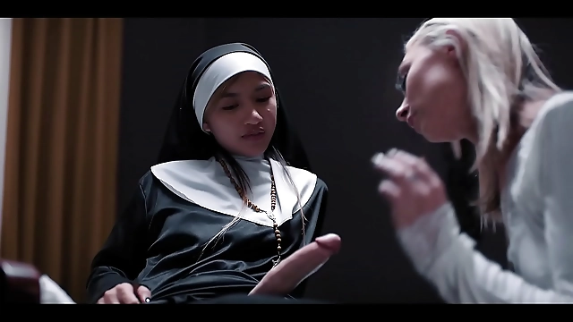 Nun s Unholy Fuck: Growing a Huge Dick to Shock the Church
